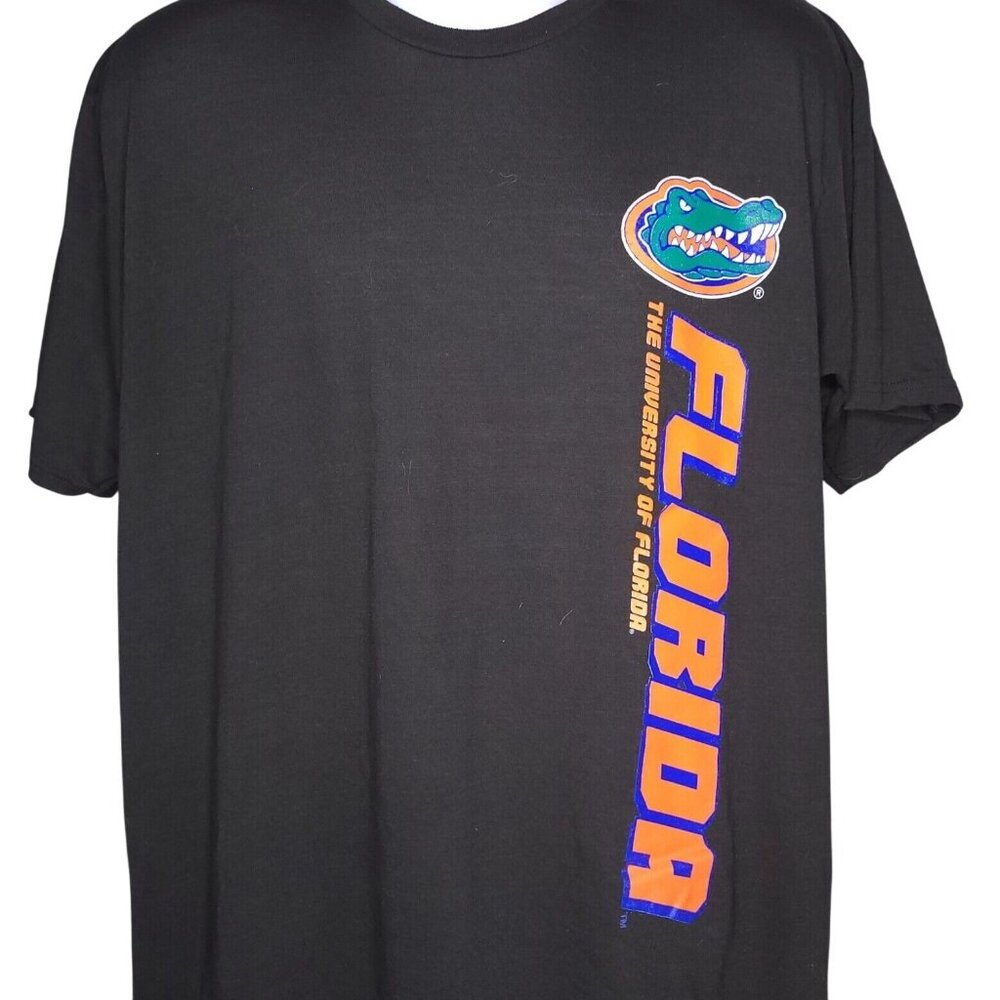 Stadium Athletics Florida University Gators T Shirt Large Black Short Sleeves